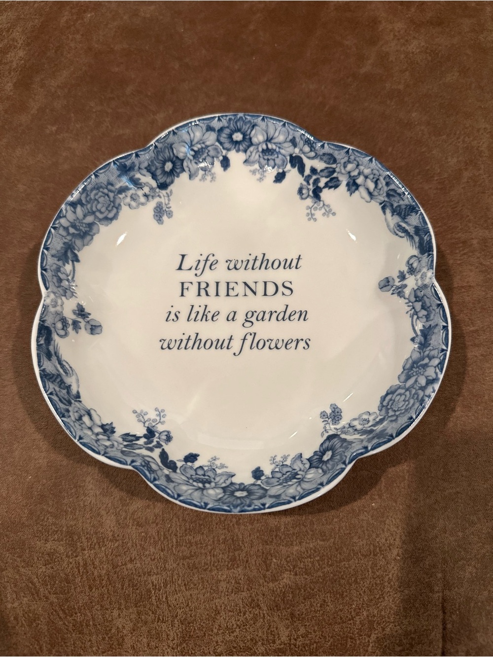 The Jefferson Monticello Porcelain Friends Bowl